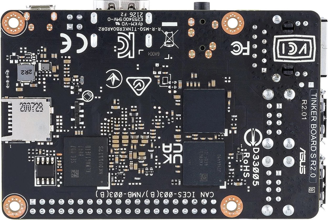 Kasë ASUS Tinker Board R2.0, Rockchip RK3288, 2GB RAM, DDR3, Wi-Fi, Bluetooth, MicroSD