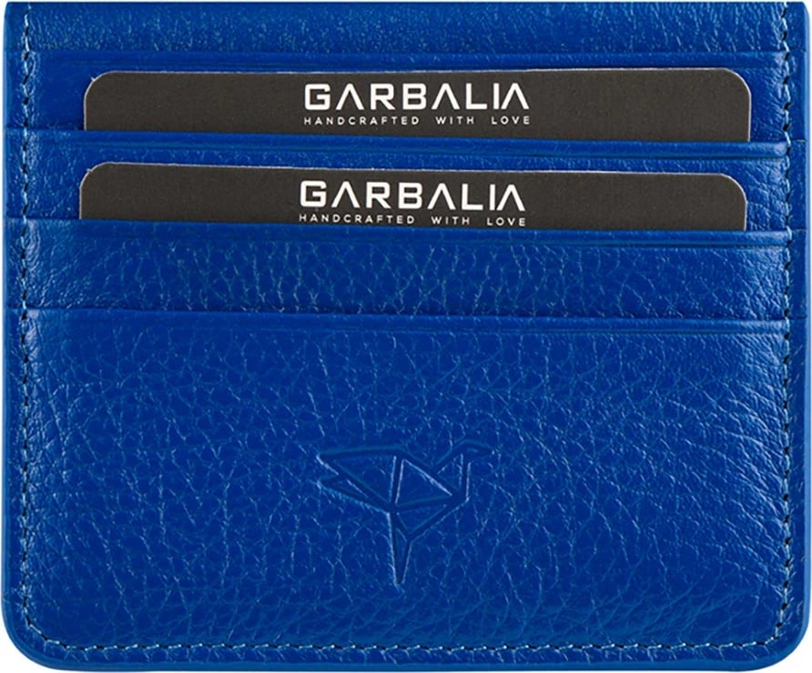 Portofol për burra, lëkurë natyrale, ngjyrë Sax Blue, Zoozie Bags, Argenta