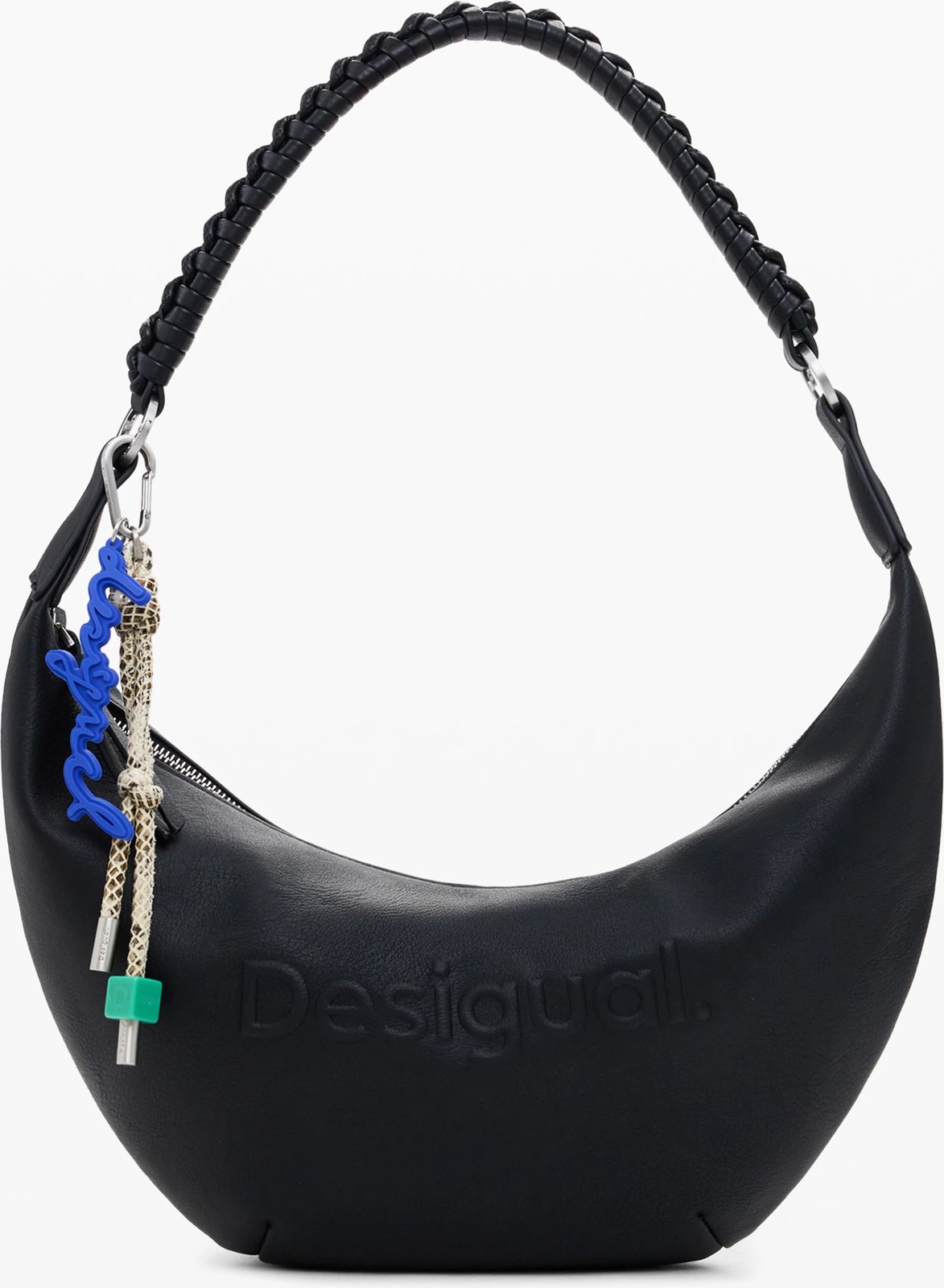 Çantë për femra DESIGUAL Half Logo Zante, e zezë