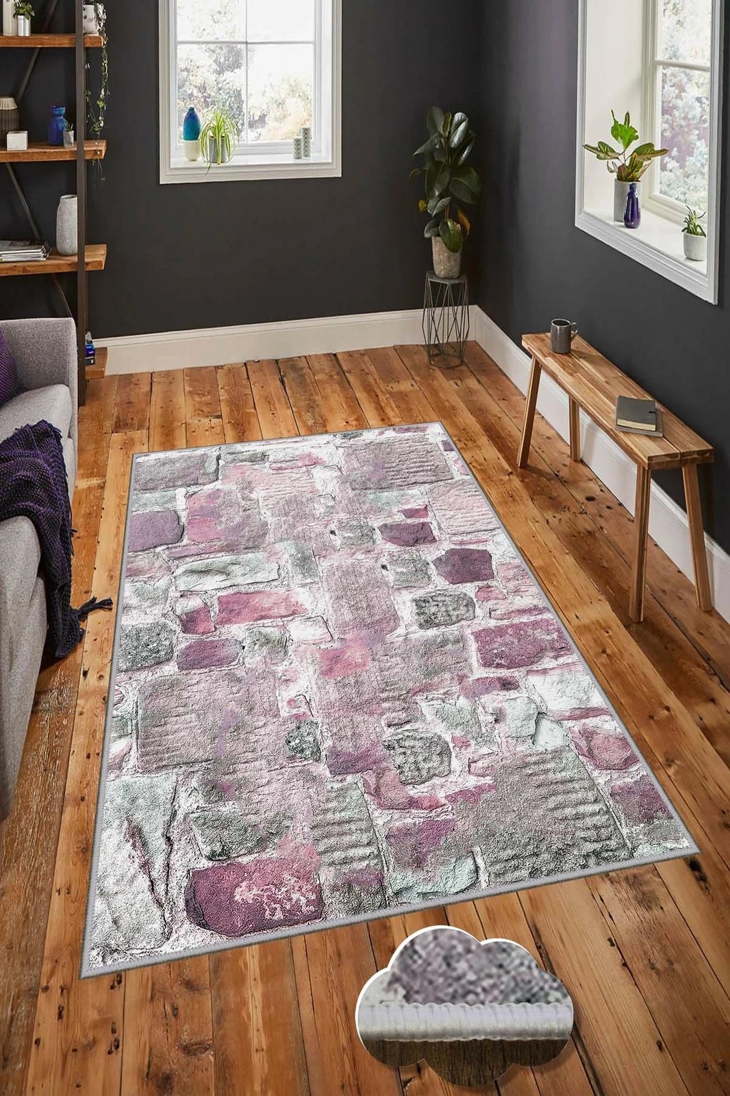 Qilim Conceptum Hypnose, shumëngjyrësh, 120x180cm, Hmnt672