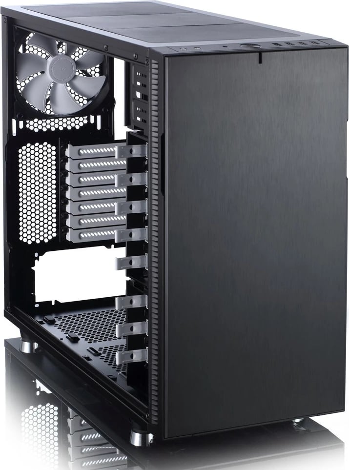 Kasë Fractal Design Define R5, Midi Tower, ATX, micro ATX, Mini-ITX, e zezë Kasë Fractal Design Define R5, Midi Tower, ATX, micro ATX, Mini-ITX, e zezë