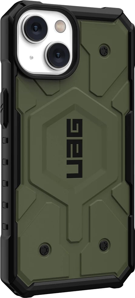 Mbështjellës UAG Pathfinder MagSafe për iPhone 14 Plus, i gjelbër