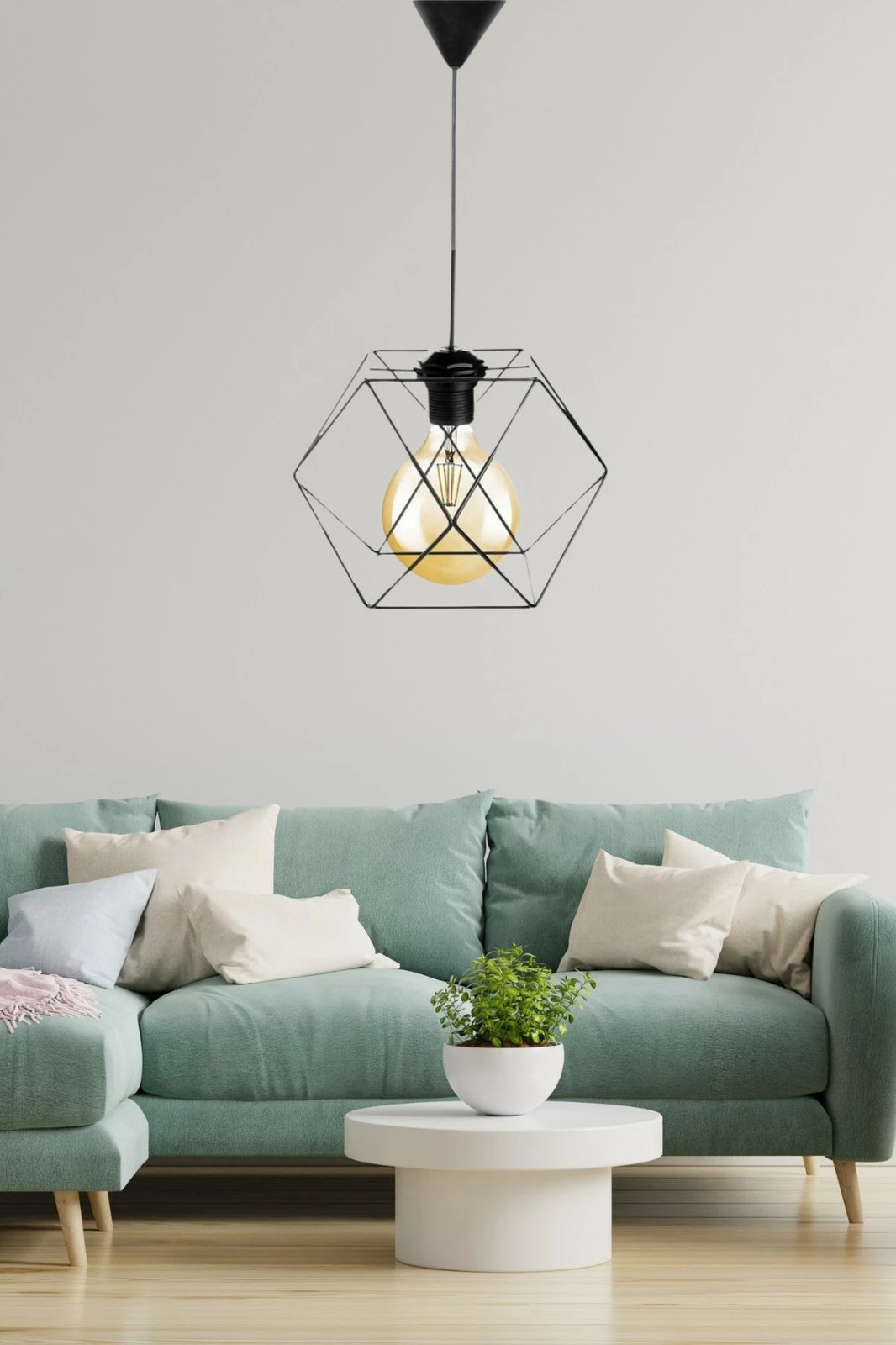 Llambë tavani Opviq, model LB054, metal i zi