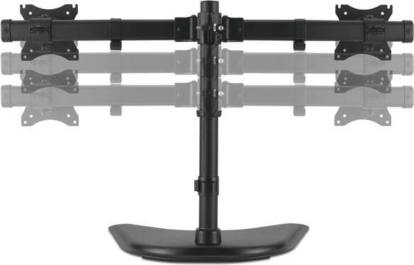 Mbajtëse monitorësh Kensington SmartFit Ergo, për 2 monitorë, deri 27 inç, rregullim lartësie, e zezë