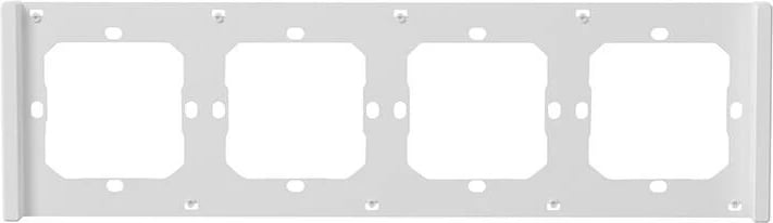 Kornizë për ndërprerës Sonoff M5-4C-80-FW, 4 kanale, e bardhë