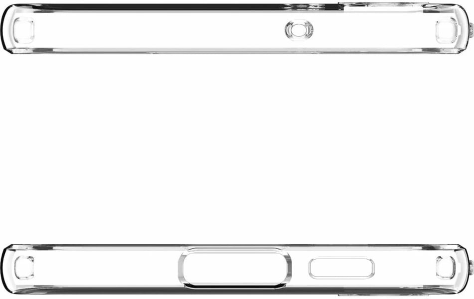 Mbështjellës Spigen Liquid Crystal për Samsung Galaxy S23, Transparent