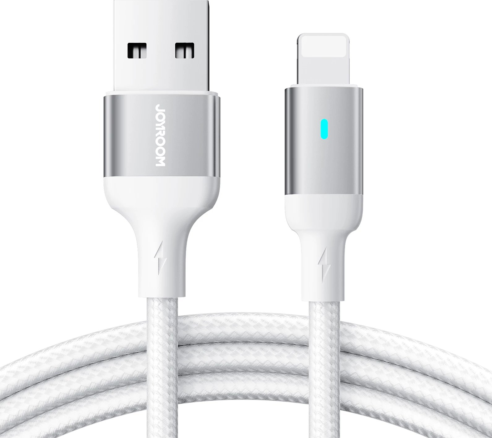 Kabllo Joyroom Extraordinary Series A10, USB-A në Lightning, 1.2m, e bardhë