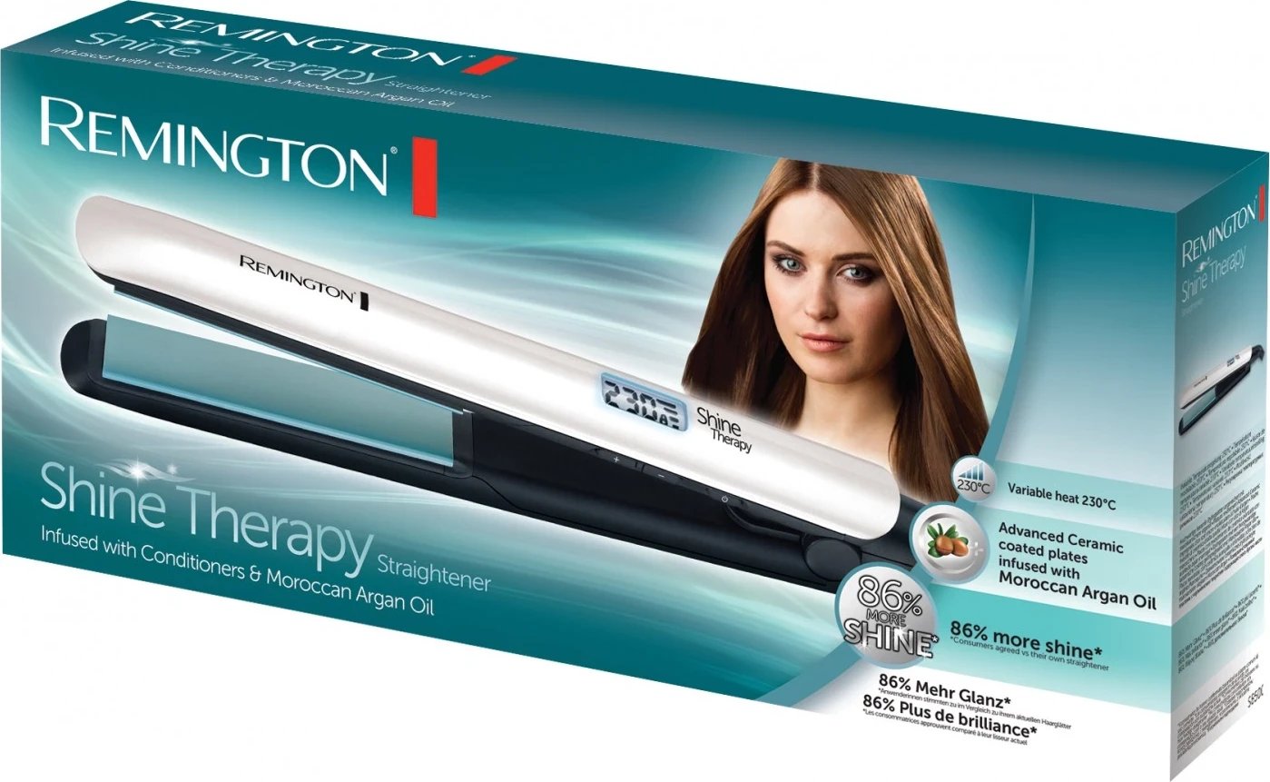 Drejtuese për flokë Remington S8500, e bardhë