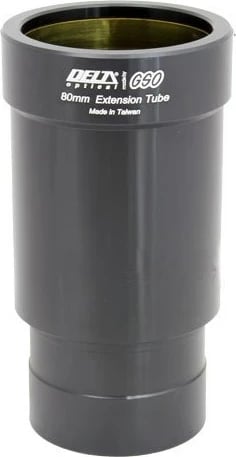 Tub zgjatues për teleskop, 80mm, i zi