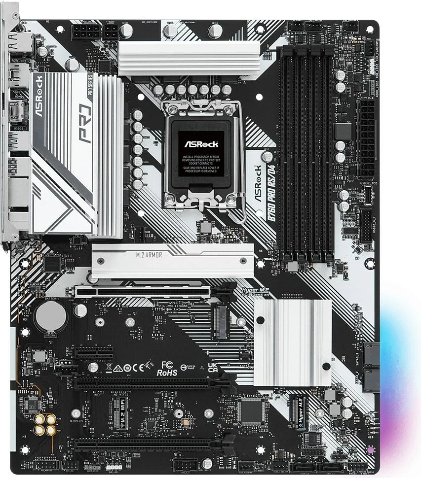 Pllakë amë Asrock B760 Pro RS/D4, Socket LGA 1700, ATX