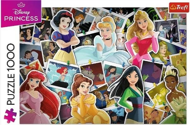 Puzzle Disney Princess Trefl 1000 pjesë, 68.3x48 cm