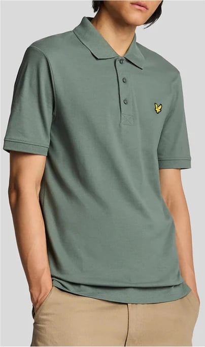 Maicë polo për meshkuj Lyle & Scott, e gjelbër
