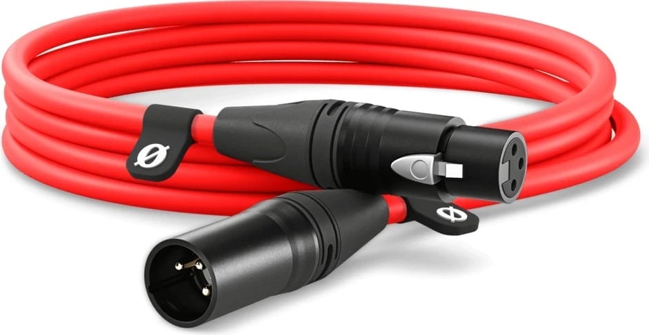 Kabllo audio RODE XLR3M-R, 3 m, e kuqe