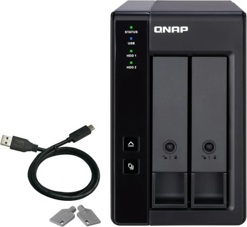 Njësi zgjerimi QNAP TR-002, e zezë
