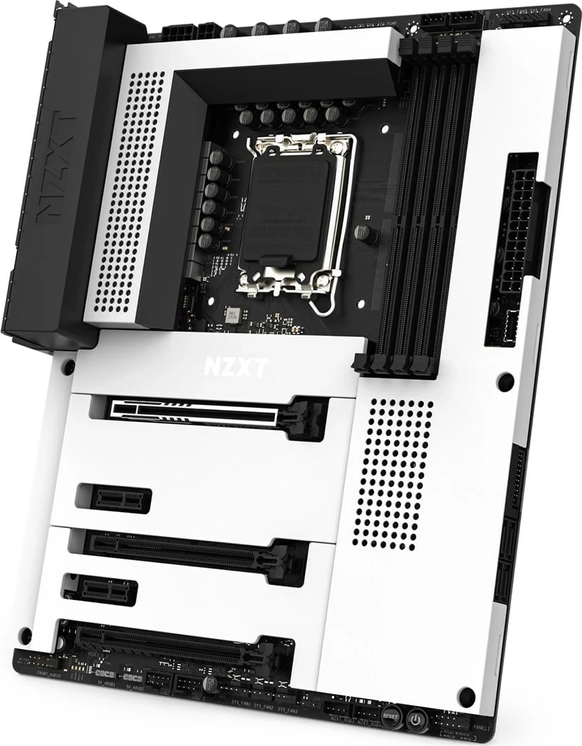 Pllakë amë NZXT N7 Z790, ATX, Socket LGA 1700, Wi-Fi 6E, Bardhë