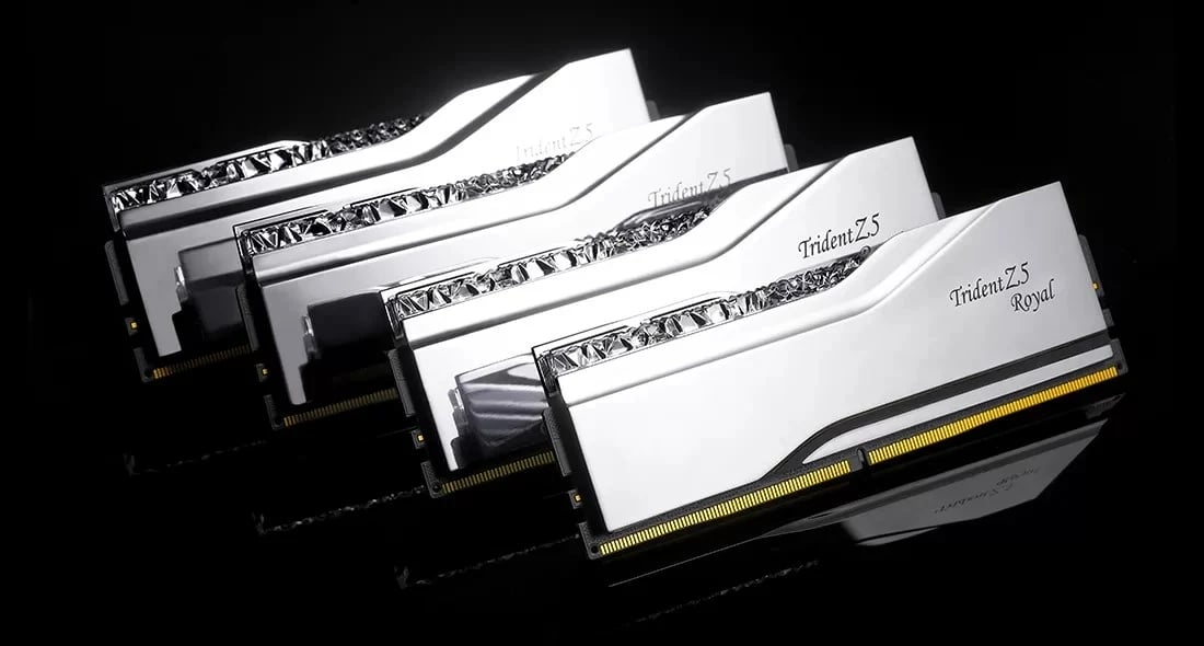 RAM Memorje G.SKILL Trident Z5 Royal RGB DDR5, 2x32GB, 6000MHz, CL30