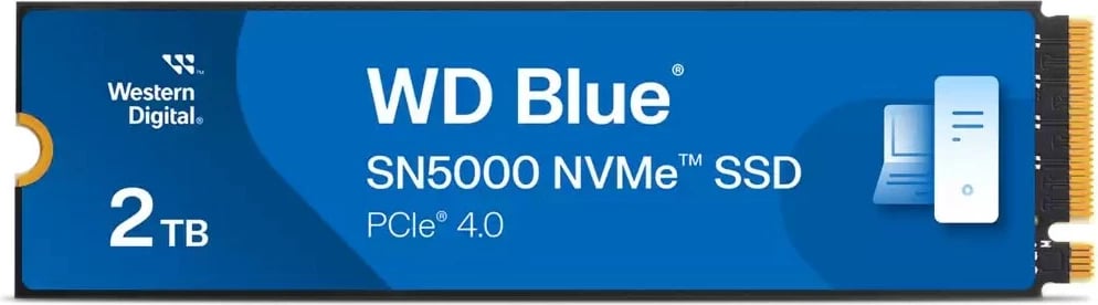 SSD Western Digital Blue SN5000, 2 TB, M.2, 5150 MB/s