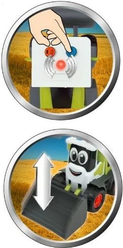 Ngarkues lodër MALIK Claas HP 34523 me drita dhe tinguj, shumëngjyrësh Ngarkues lodër MALIK Claas HP 34523 me drita dhe tinguj, shumëngjyrësh