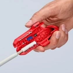 Knipex ErgoStrip, Mbështjellës kabllosh, Kuq