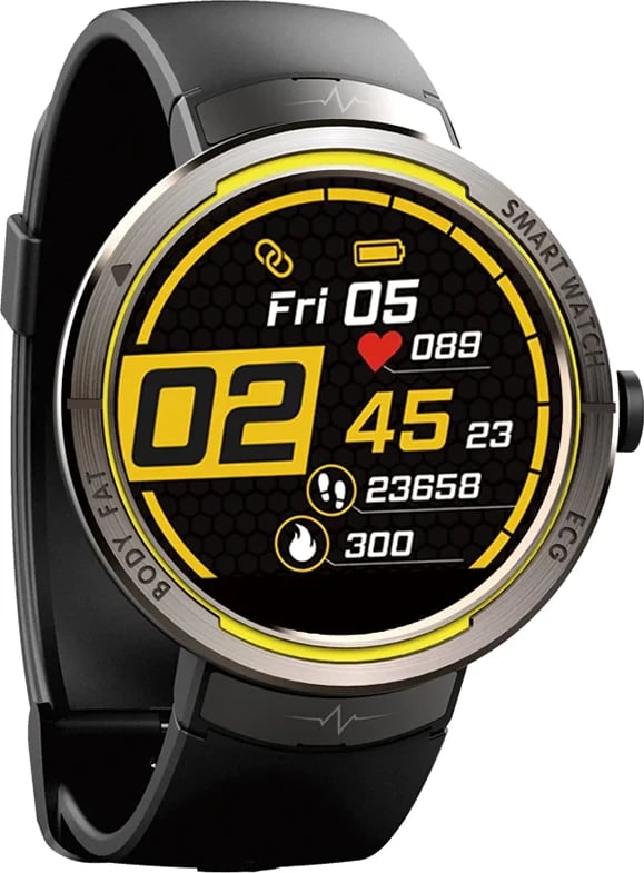 Kumi KU5 smartwatch black