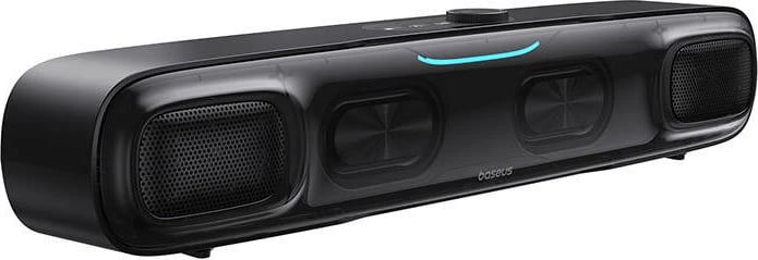 Altoparlant mini Baseus AeQur, model A20054402111-00, lidhje Bluetooth 5.3/USB-C/AUX, i zi