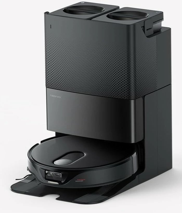 Robot pastrues Roborock Qrevo Slim me dok multifunksional, i zi