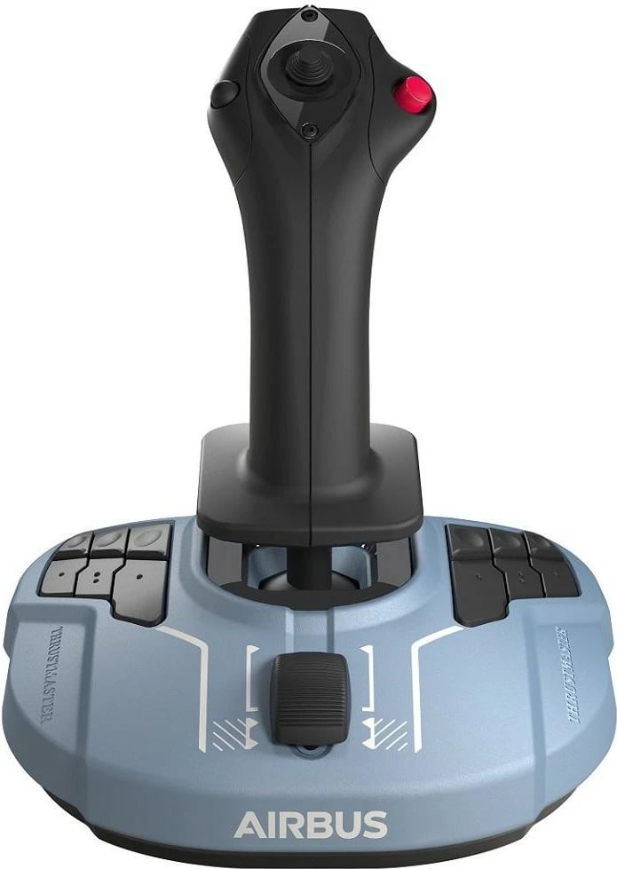 Joystick Thrustmaster TCA Sidestick AIRBUS Edition, PC, 17 butona, USB, zi/blu