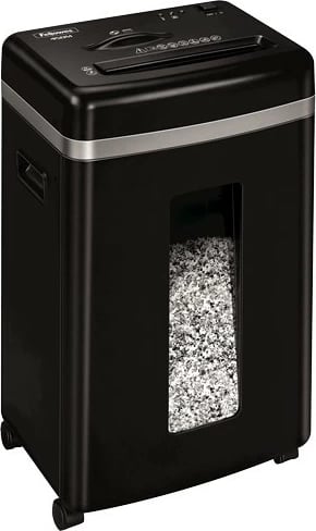 Shredder Fellowes Powershred 450M, micro-cut, 22L, 9 fletë, e zezë