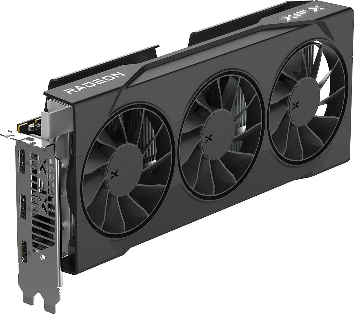 Kartelë grafike XFX SWIFT RX 9060XT OC, 16 GB, 3 ventilatorë, e zezë