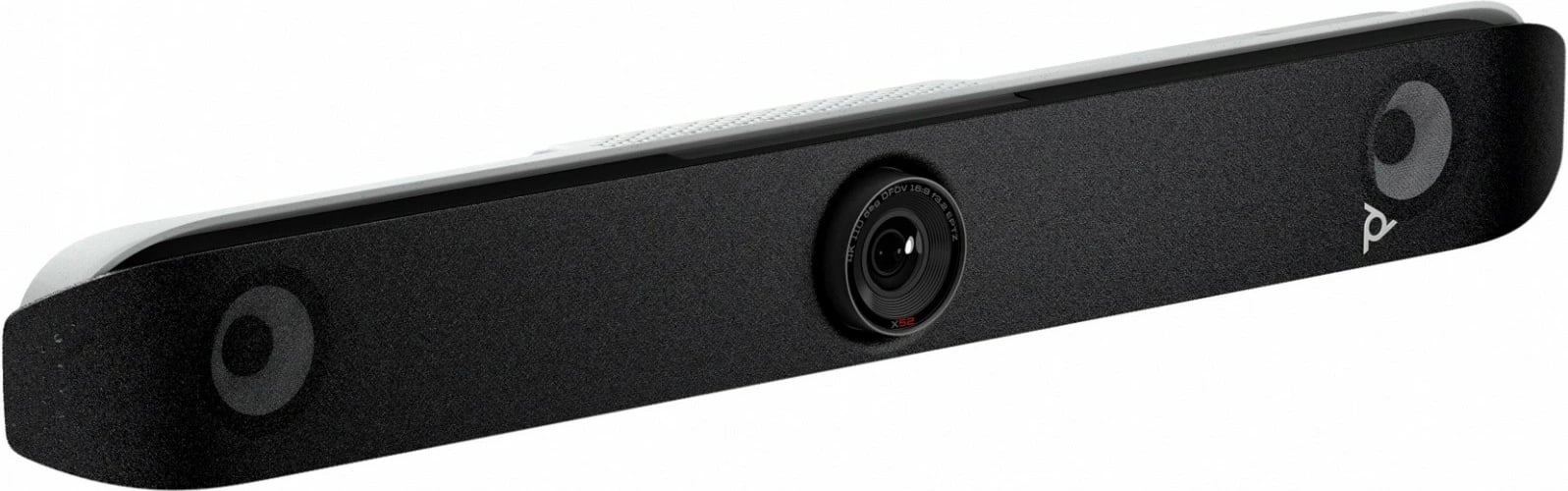 Video bar POLY Studio X52, 4K Ultra HD, mikrofon i integrum, i zi