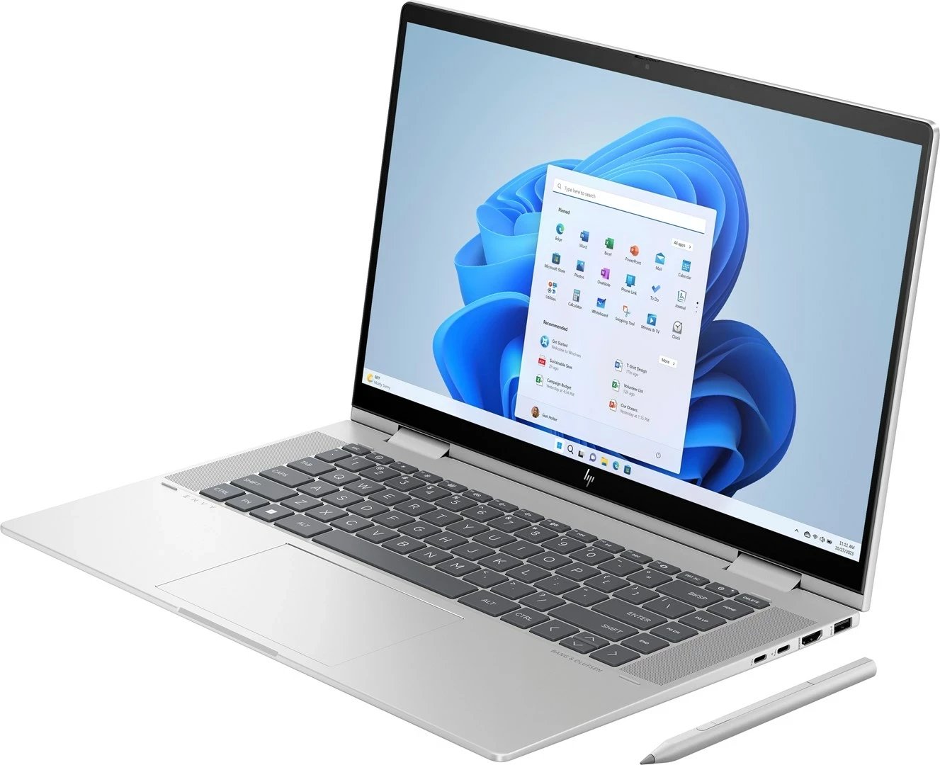 Laptop HP ENVY x360 15-FE0053D, Intel Core i7, 16 GB RAM, 512 GB SSD, Touchscreen, Argjendtë
