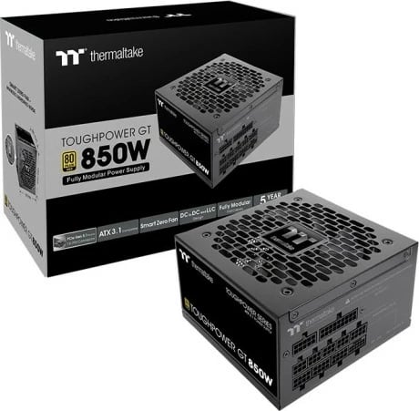 Kasë Thermaltake ToughPower GT 850W Gold Modular ATX3.1 e zezë