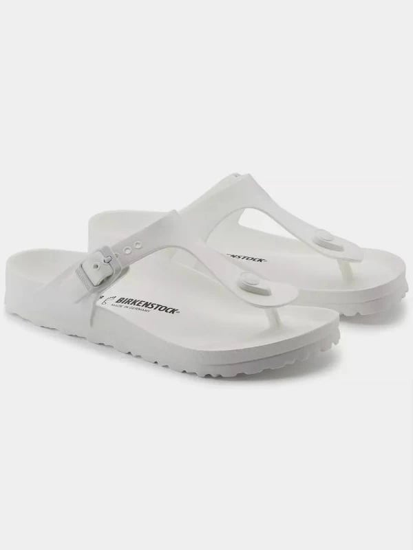 Shapka Birkenstock Gizeh Eva për meshkuj e femra, të bardha