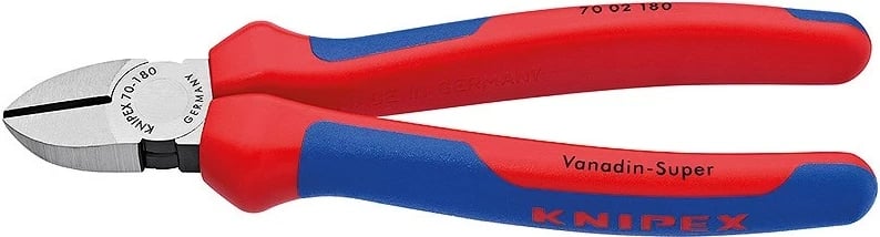 KNIPEX Kërcyes diagonal 70 02 140, 140 mm, i kuq