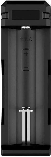 Karikues baterish XTAR SC1, për Li-Ion, i zi