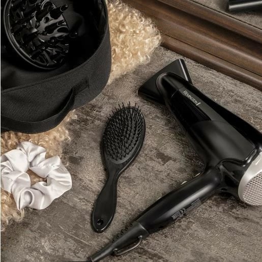 Tharëse flokësh Remington D3171GP Style Edition set, 2200 W, e zezë
