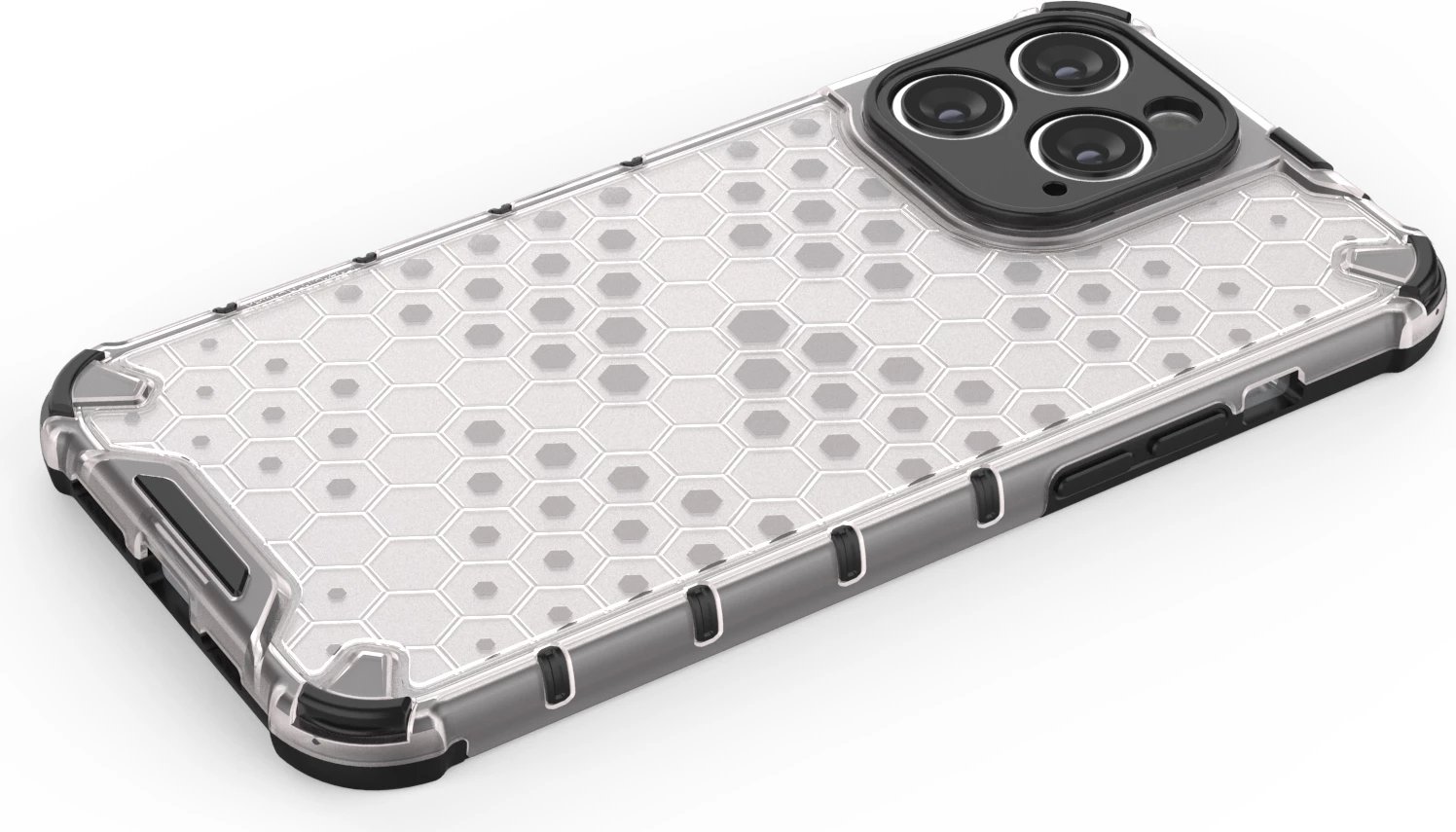 Mbështjellës Hurtel Honeycomb për iPhone 14 Pro Max, i zi Mbështjellës Hurtel Honeycomb për iPhone 14 Pro Max, i zi