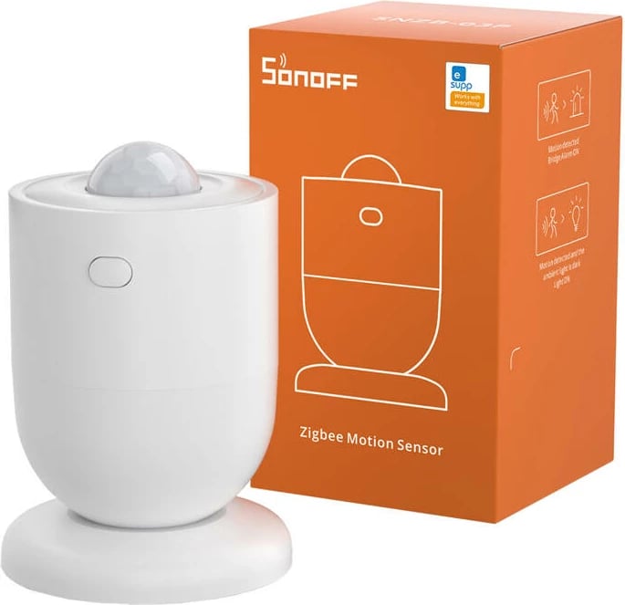 Sensor lëvizjeje Sonoff SNZB-03P, ZigBee 3.0, me bateri, i bardhë