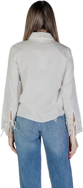 Camicia Jacqueline De Yong për femra, e bardhë