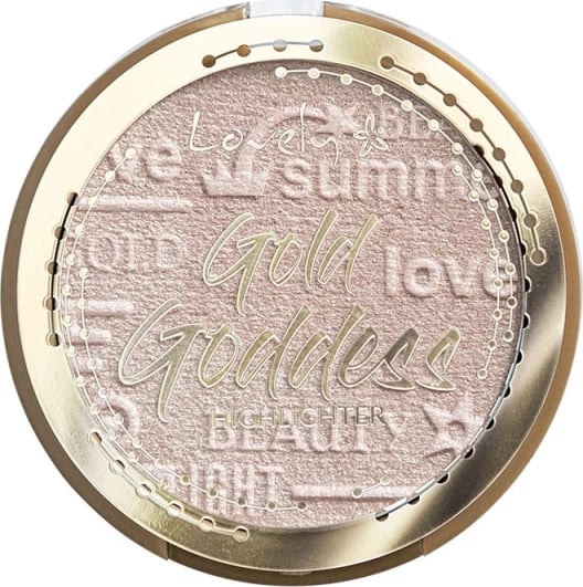 Highlighter për femra Lovely Gold Goddess Face Illuminator 01, 6g