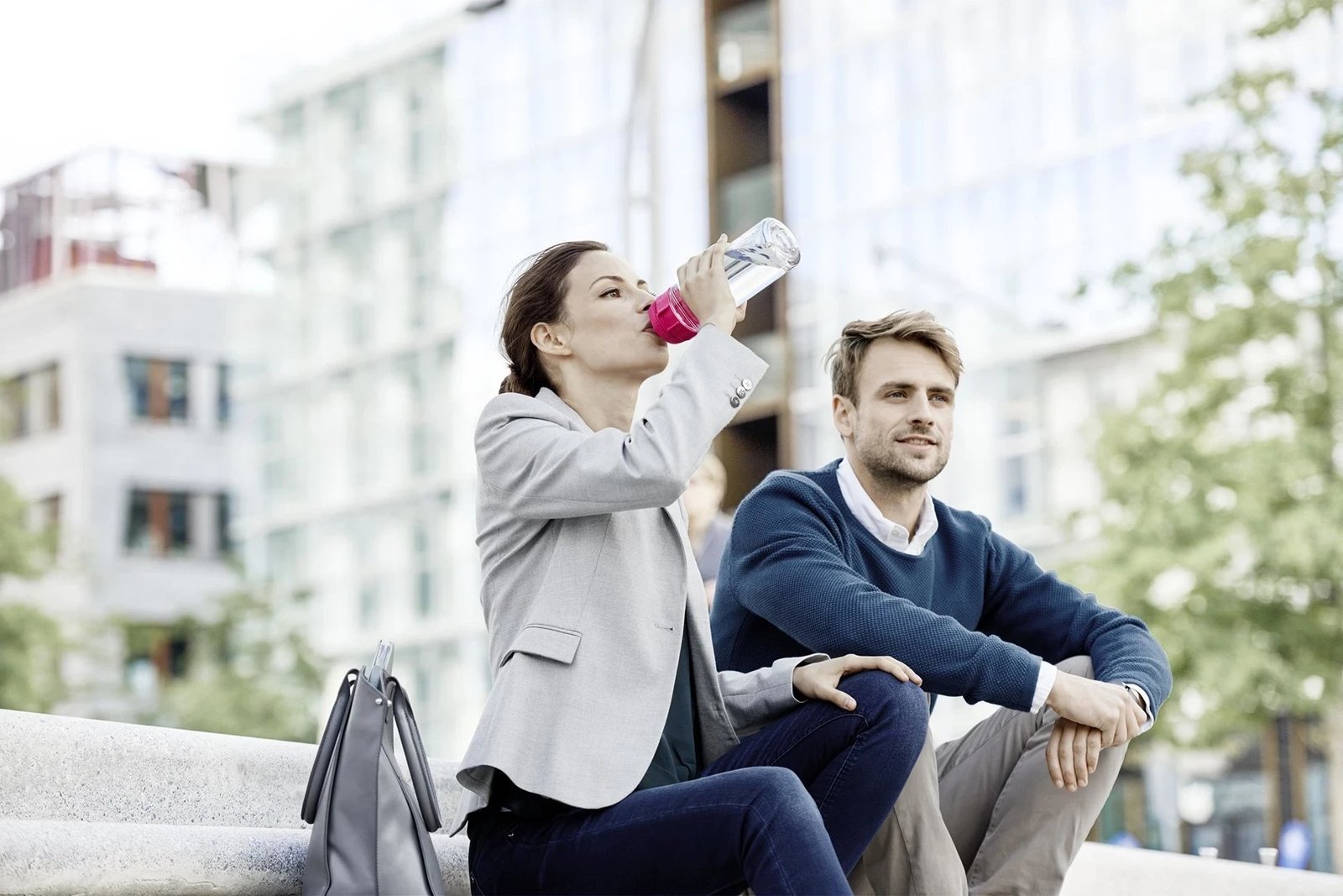 Shishe filtruese Brita Fill&Go + 4 filtera, 0.6L