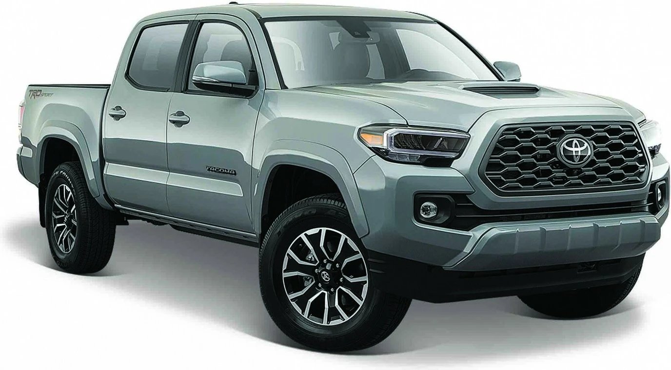 Model makine Maisto Toyota Tacoma TRD 1:24, gri