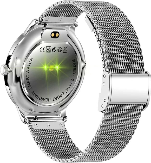 Smartwatch Colmi V89 AMOLED 1.43" BT thirrje 100+ sporte IP67 çelik argjendtë