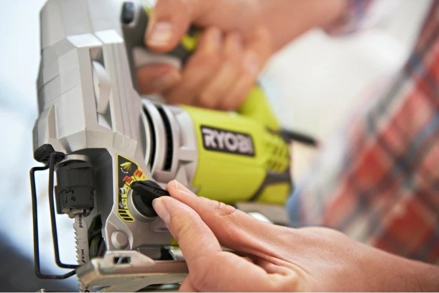 Sharrë elektrike Ryobi RJS850-K, 600 W, 2 kg, Gri/Jeshile