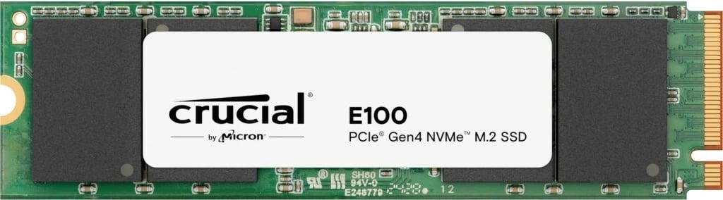 SSD M.2 Crucial E100 2TB NVMe PCIe Gen4