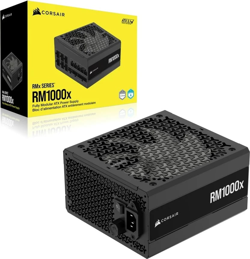 Njësi furnizimi Corsair RM1000x, 1000 W, ATX, E zezë