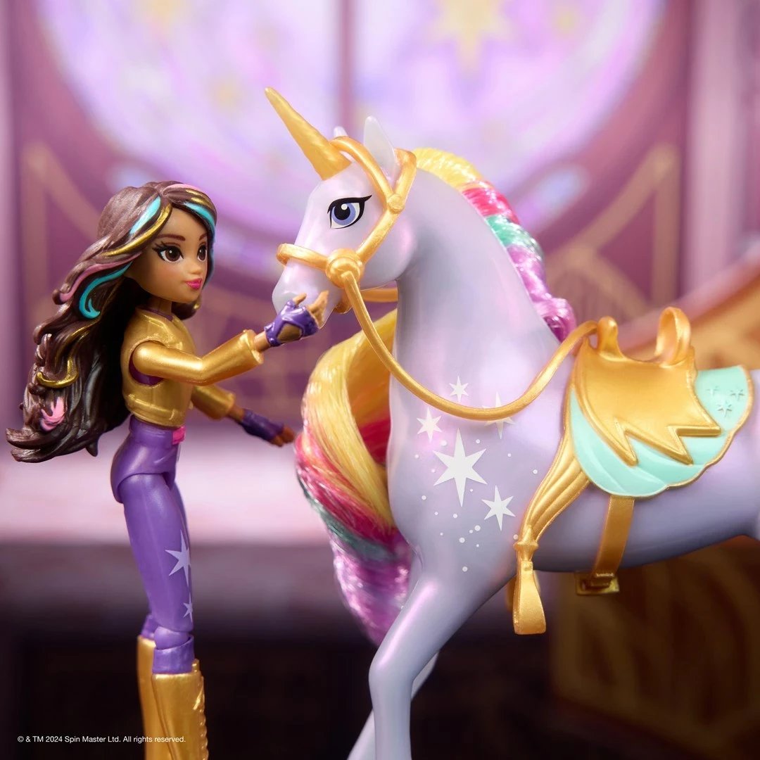 Lodër SPIN MASTER Unicorn Academy Sophia & Wildstar, Multingjyrësh