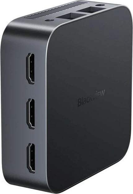Kasë mini PC Blackview MP80, Intel N95, 16GB RAM, 512GB SSD, Windows 11 Pro, e zezë