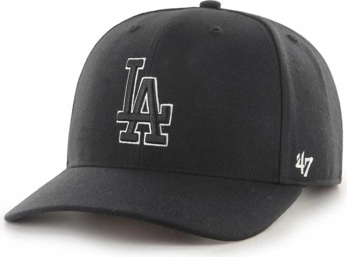 Kapelë Los Angeles Dodgers 47 Brand, e zezë