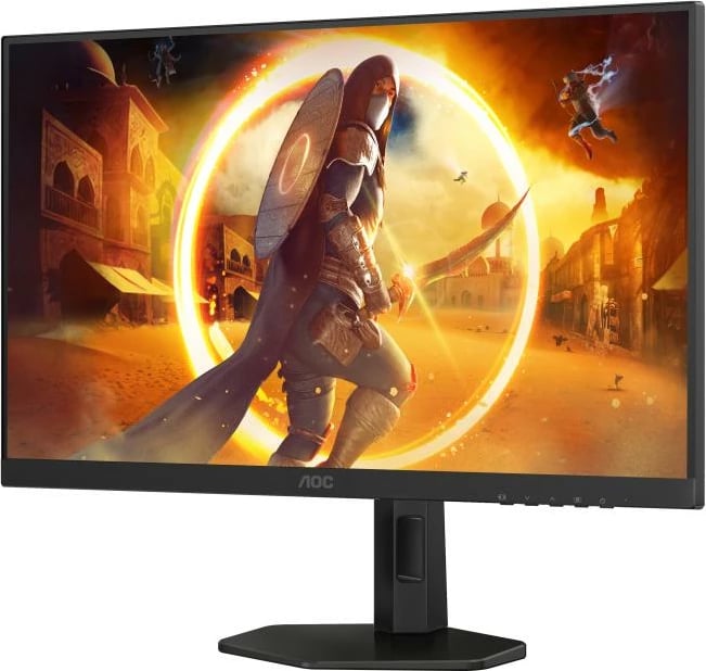 Monitor gaming AOC Q27G4XF 27" QHD 2560x1440 180Hz IPS HDR10 me këmbë të rregullueshme i zi